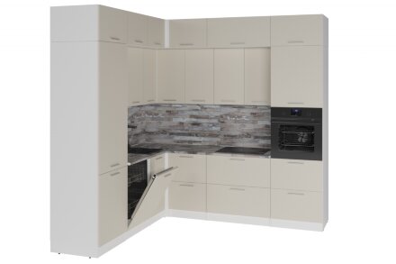 Кухонный гарнитур Дюна гранд прайм, 220х250 см 