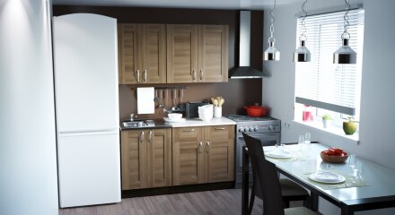 Кухонный гарнитур Кира медиум, 140 см 