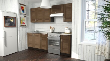 Кухонный гарнитур Кира компакт, 220 см 