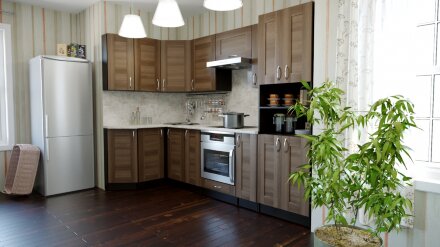 Кухонный гарнитур Кира гранд прайм, 260х140 см 