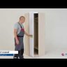 Шкаф угловой Стиль, кофе с молоком 