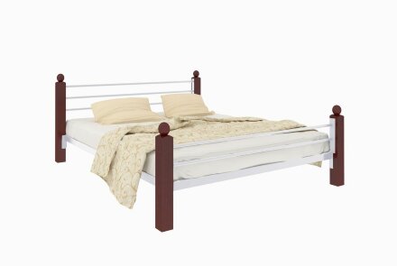 Кровать металлическая Милана Lux Plus 